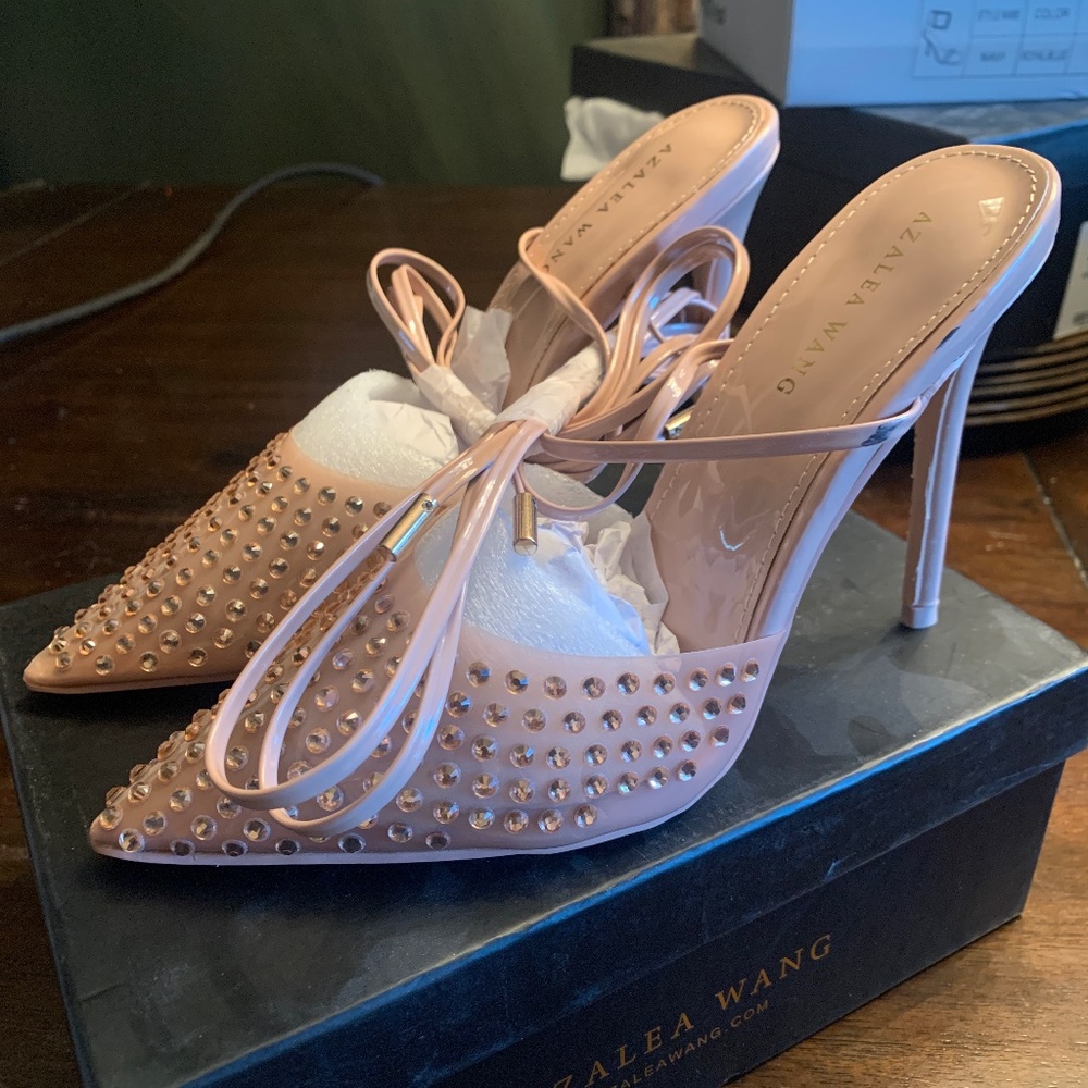 Azalea wang Nude 7.5 Heels